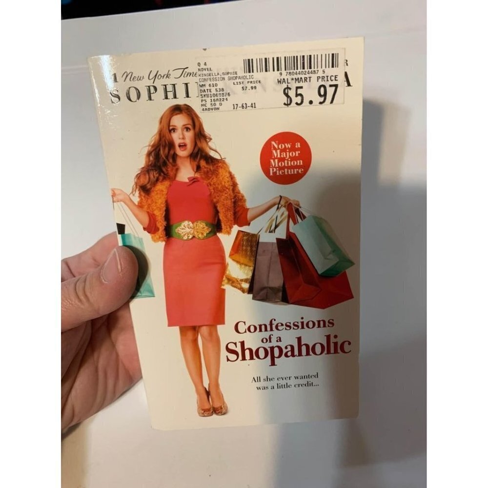 Confessions of a Shopaholic by Sophie Kinsella Movie Tie In Paperback Book